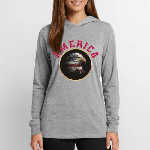 America Soars - Unisex Long Sleeve Hoodie Shirt