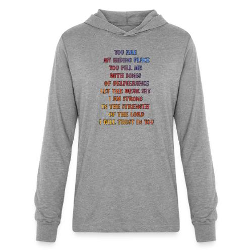 You Are My Hiding Place - Unisex Long Sleeve Hoodie Shirt