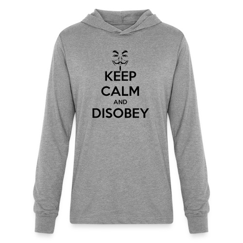Anonymous Keep Calm And Disobey Thick - Unisex Long Sleeve Hoodie Shirt