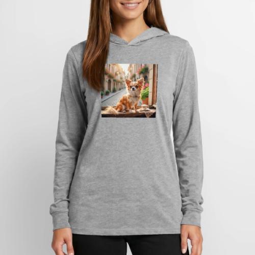 Morning coffee Chihuahua - Unisex Long Sleeve Hoodie Shirt