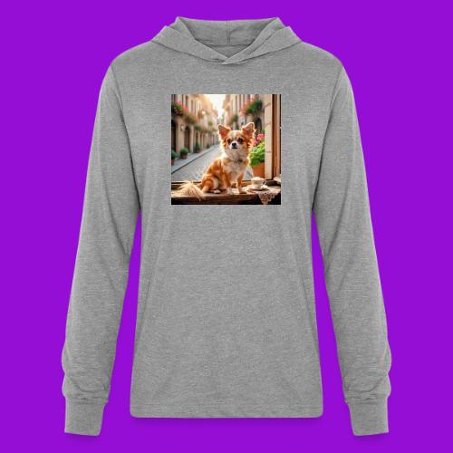 Morning coffee Chihuahua - Unisex Long Sleeve Hoodie Shirt