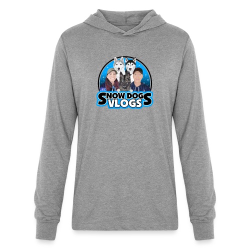 Snow Dogs Vlogs Family Logo - Unisex Long Sleeve Hoodie Shirt