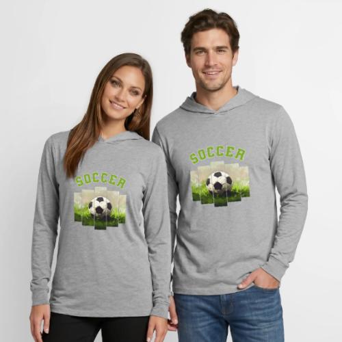 Soccer Focus - Unisex Long Sleeve Hoodie Shirt