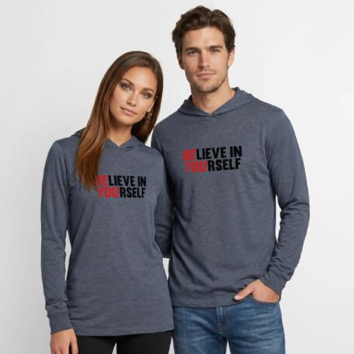 Believe in Yourself - Unisex Long Sleeve Hoodie Shirt