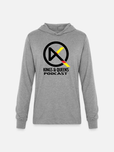 Diagonal Stripes in Dawn - Unisex Long Sleeve Hoodie Shirt - heather grey