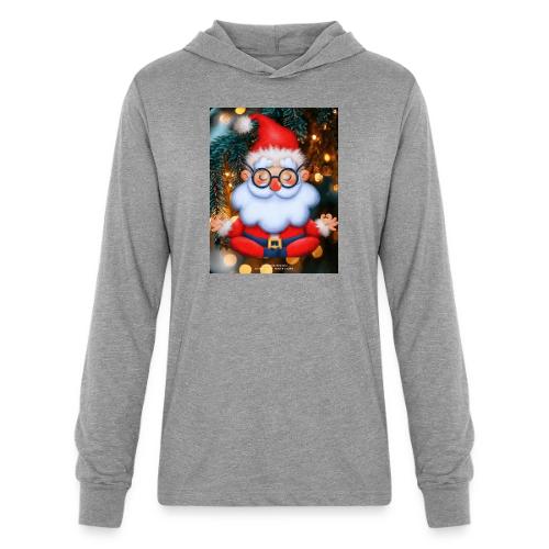 SANTA CLAUS MEDITATION - Unisex Long Sleeve Hoodie Shirt