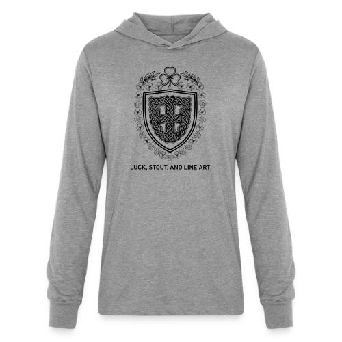 Celtic Knot T-Shirt, Symmetrical Shield - Unisex Long Sleeve Hoodie Shirt