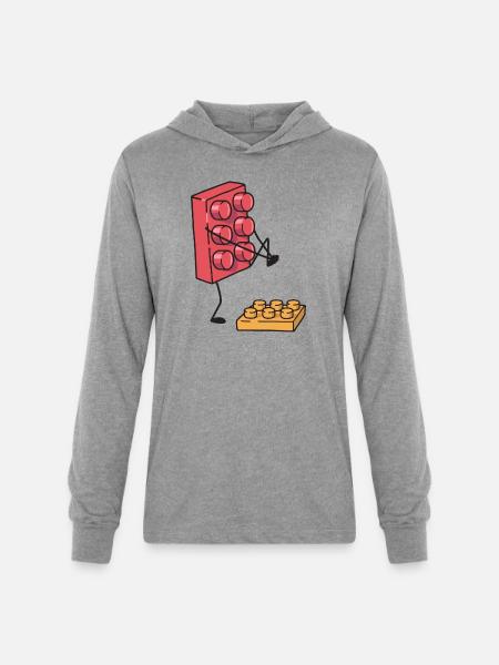 Oh My Foot - Unisex Long Sleeve Hoodie Shirt - heather grey