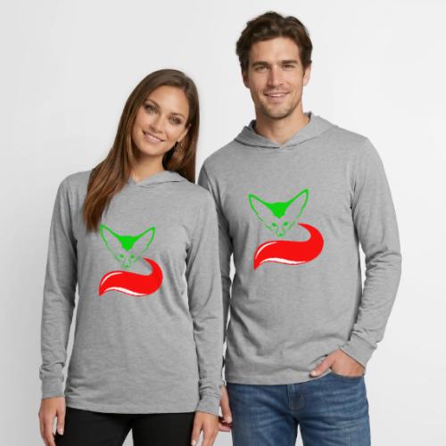 The Fennec, the Desert Fox of Algeria - Unisex Long Sleeve Hoodie Shirt