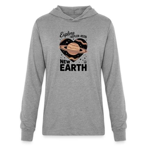 Explore Kepler-452b – New Earth Adventure - Unisex Long Sleeve Hoodie Shirt