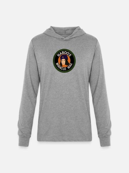Naboo's Miracle Wax - Unisex Long Sleeve Hoodie Shirt - heather grey