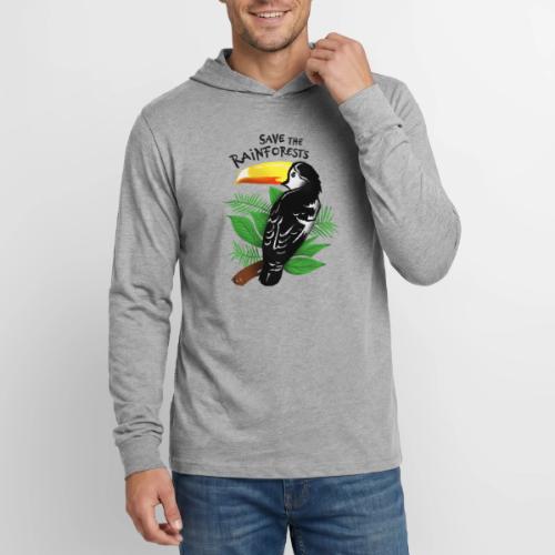 save the rainforests - Unisex Long Sleeve Hoodie Shirt