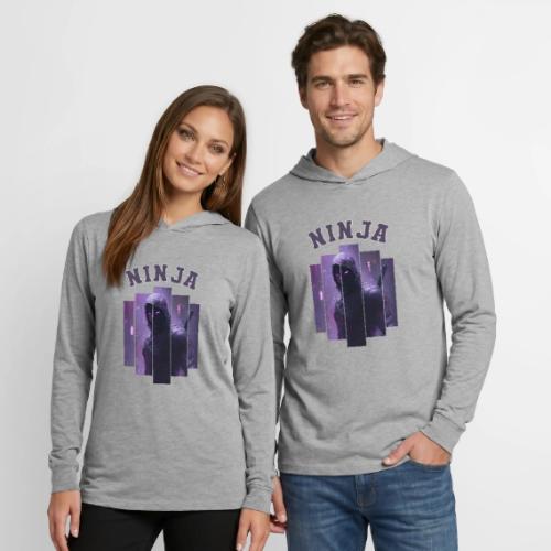 Nightfall Ninja - Unisex Long Sleeve Hoodie Shirt