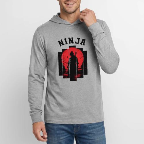 Ninja in the Shadows - Unisex Long Sleeve Hoodie Shirt