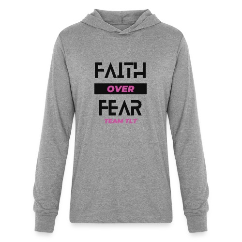 Faith Over Fear - Unisex Long Sleeve Hoodie Shirt