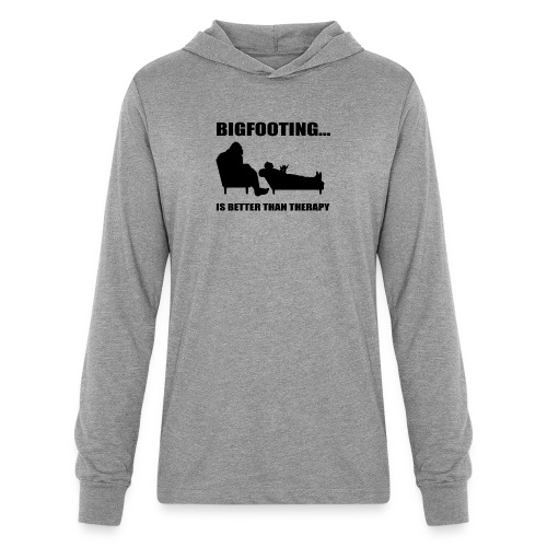 Bigfooting Therapy - Unisex Long Sleeve Hoodie Shirt