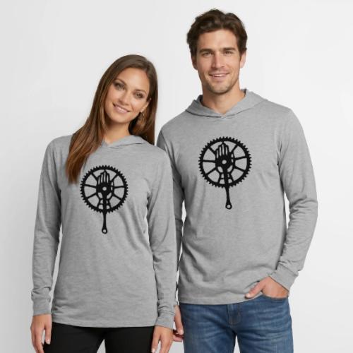 Rudge Chainring - Unisex Long Sleeve Hoodie Shirt
