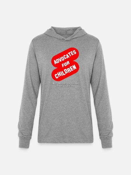 AFC Red Flash Sign - Unisex Long Sleeve Hoodie Shirt - heather grey