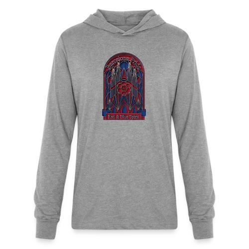 Barcelona Scarlet Pride T Shirt, Vibrant City Gift - Unisex Long Sleeve Hoodie Shirt
