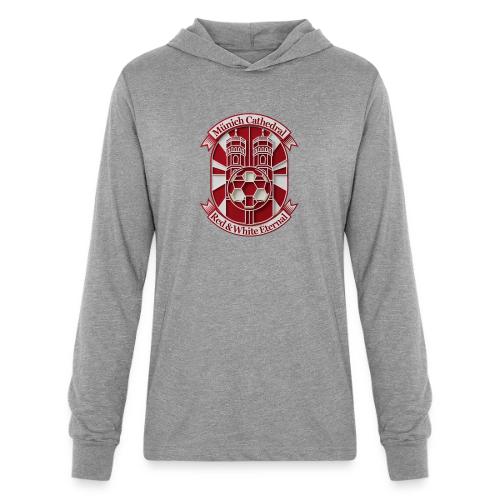 Munich Cathedral T Shirt, German Football Fan Gift - Unisex Long Sleeve Hoodie Shirt