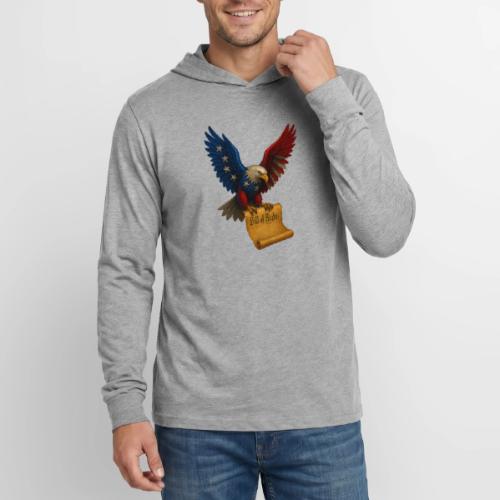 Bill of Rights Bald Eagle - Unisex Long Sleeve Hoodie Shirt