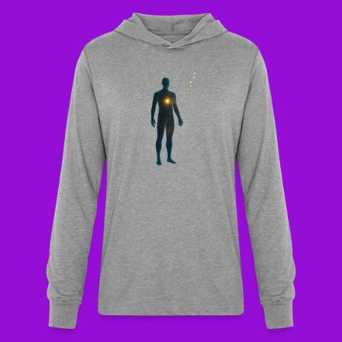 Glowing Chest Personl - Unisex Long Sleeve Hoodie Shirt