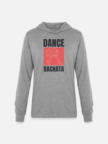 Dance Bachata, Latin music. - Unisex Long Sleeve Hoodie Shirt - heather grey