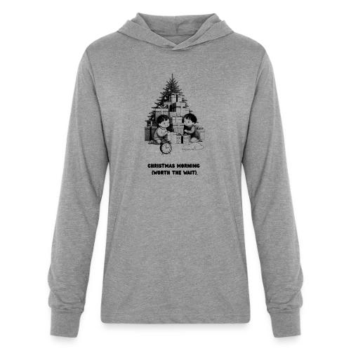 Christmas Morning T-Shirt | Minimalist Kids Gifts - Unisex Long Sleeve Hoodie Shirt