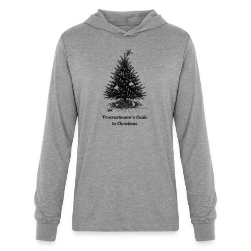 Procrastinator's Guide Christmas T-Shirt - Unisex Long Sleeve Hoodie Shirt