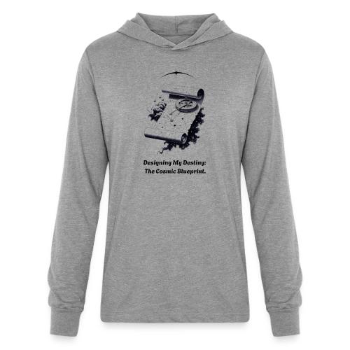 Cosmic Blueprint T-Shirt - Unisex Long Sleeve Hoodie Shirt