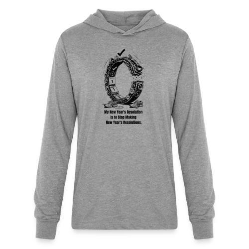 The Resolution Loop - Sarcastic New Year's T-Shirt - Unisex Long Sleeve Hoodie Shirt