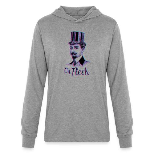 On Fleek Mustache Man - Unisex Long Sleeve Hoodie Shirt