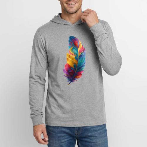 Spectrum Feather Flow - Unisex Long Sleeve Hoodie Shirt