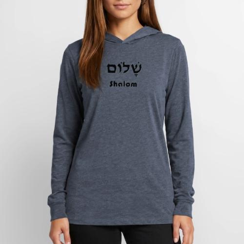 שָׁלוֹם Shalom - Unisex Long Sleeve Hoodie Shirt