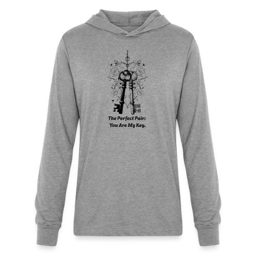 Valentine love keys - Unisex Long Sleeve Hoodie Shirt