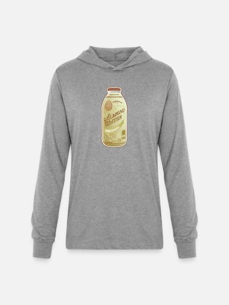 Backrooms Almond Water Original Label - Unisex Long Sleeve Hoodie Shirt - heather grey