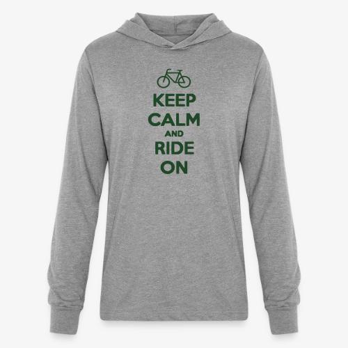keep_calm_and_ride_on - Unisex Long Sleeve Hoodie Shirt