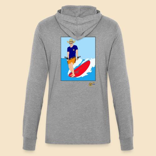 Surfing Gunslinger - Unisex Long Sleeve Hoodie Shirt
