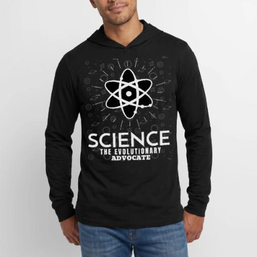 Science The Evolutionary Advocate White Design - Unisex Long Sleeve Hoodie Shirt