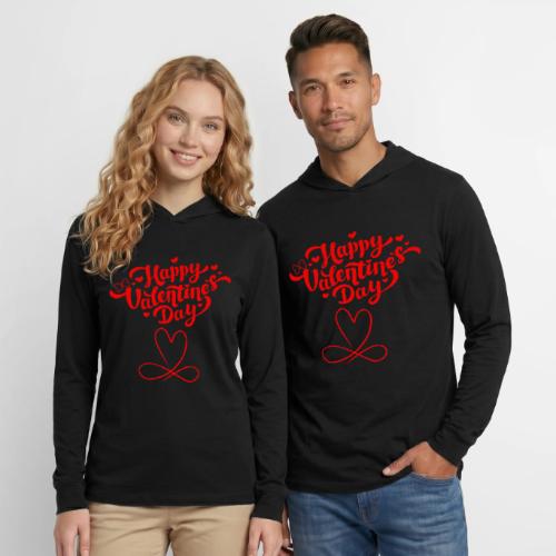 Valentine's Day Designs of Love and Infinity. - Unisex Long Sleeve Hoodie Shirt