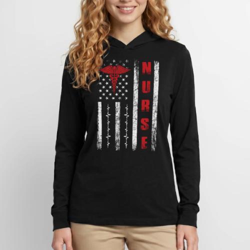 American Nurse - Unisex Long Sleeve Hoodie Shirt