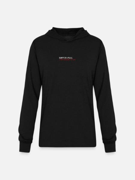 BUFFER: FULL – Mental Health Awareness | log_02 - Unisex Long Sleeve Hoodie Shirt - black