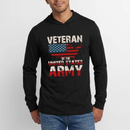 Veteran of the United States Army - Unisex Long Sleeve Hoodie Shirt
