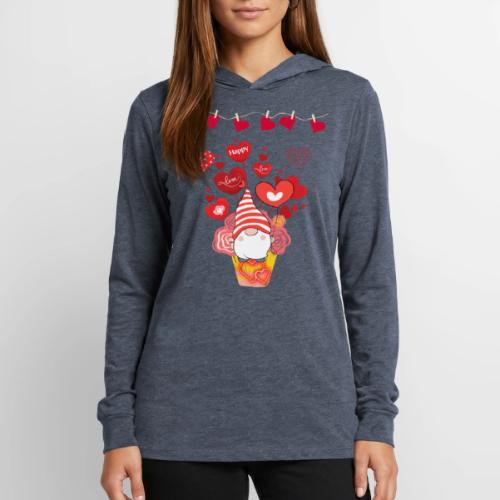 Design wrapped in love hearts, vibrating in love. - Unisex Long Sleeve Hoodie Shirt