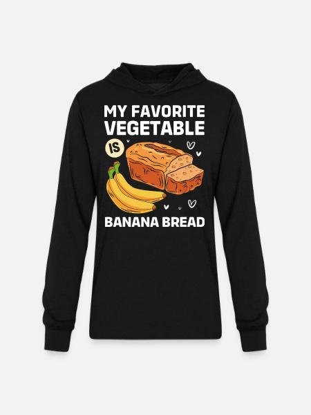 Bread Baking Banana Bread - Unisex Long Sleeve Hoodie Shirt - black