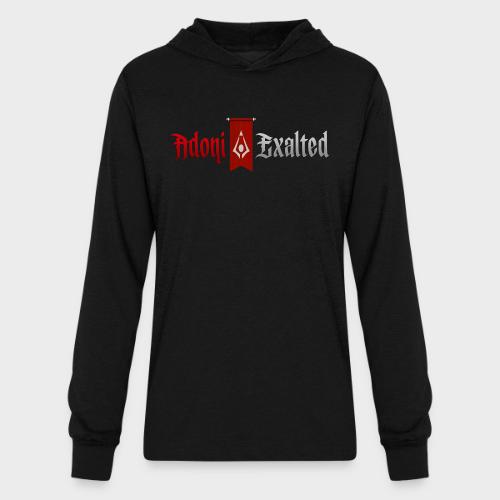 Adoni Exalted Logo - Unisex Long Sleeve Hoodie Shirt