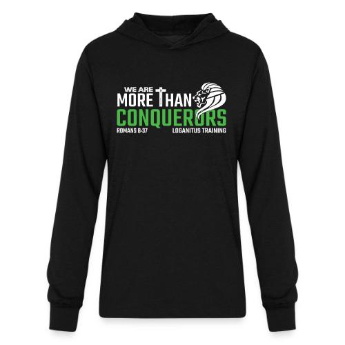 More Than Conquerors...VICTORIOUS - Unisex Long Sleeve Hoodie Shirt