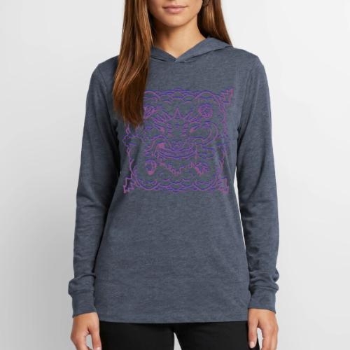Revelation Lamb Purple - Unisex Long Sleeve Hoodie Shirt