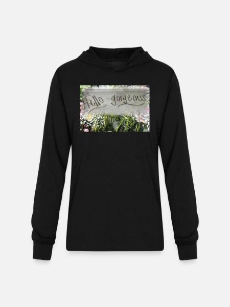 gorgeous - Unisex Long Sleeve Hoodie Shirt - black
