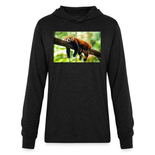 Fox napping meme - Unisex Long Sleeve Hoodie Shirt